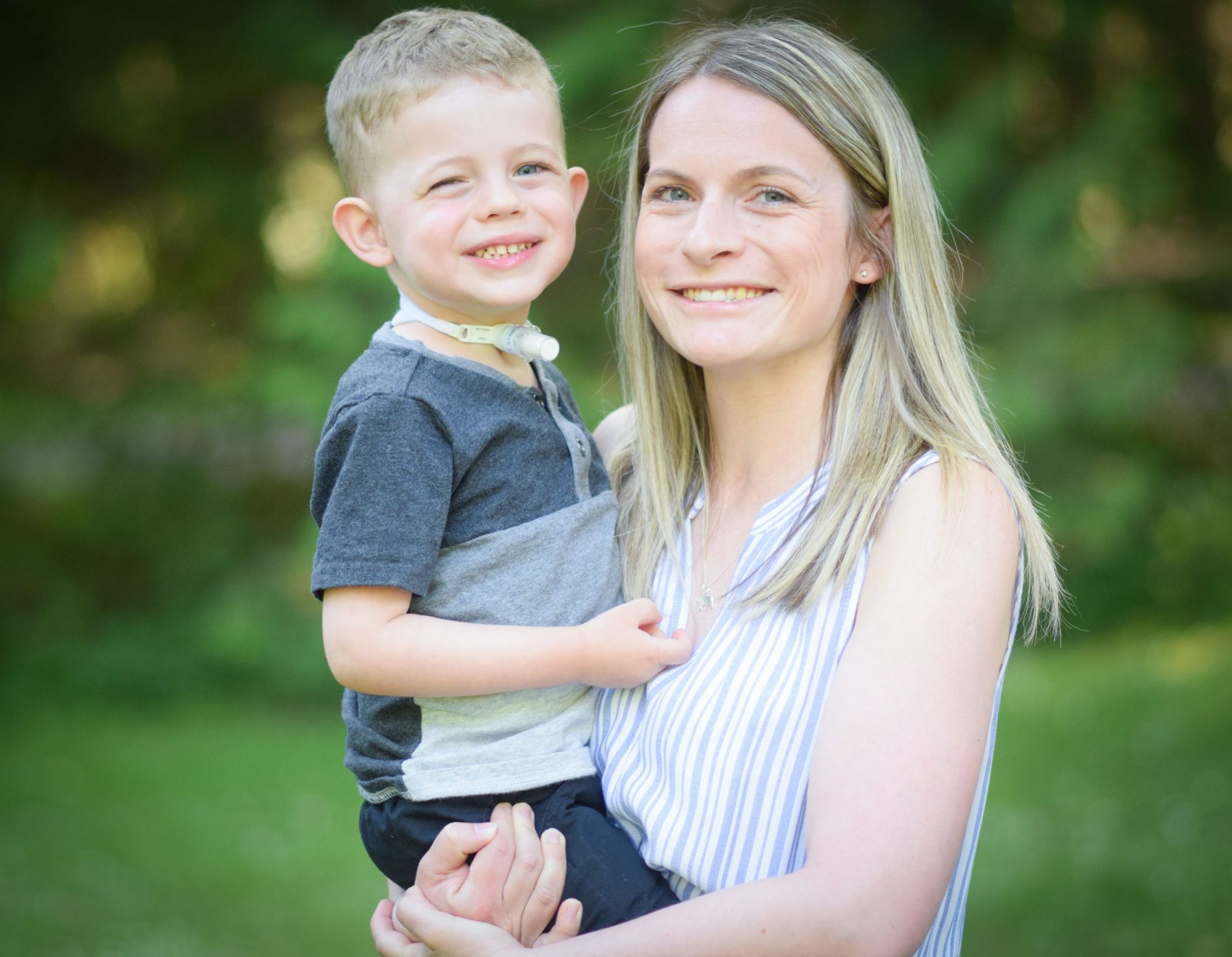 meandluke Shannon Reaume with her son Luke